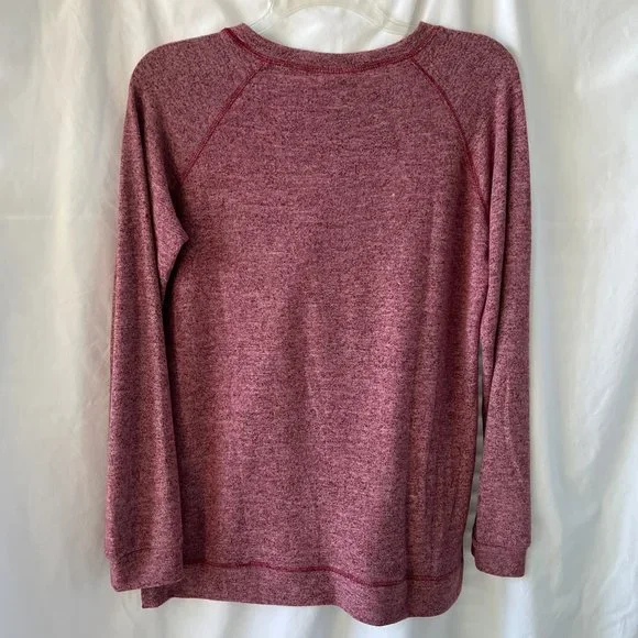 NEW Lightweight Pullover Sweater Heather Rose Color, Size Large - Picture 3 of 13